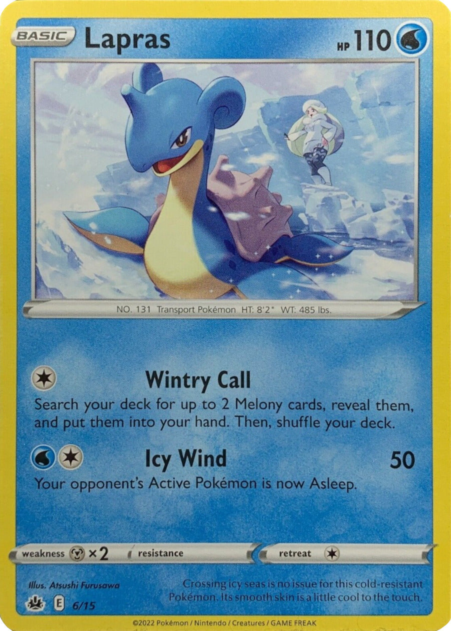 Lapras (6/15) [McDonald's Promos: Match Battle] | L.A. Mood Comics and Games