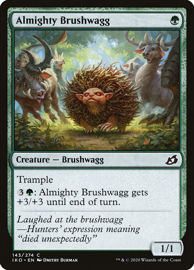 Almighty Brushwagg [Ikoria: Lair of Behemoths] | L.A. Mood Comics and Games