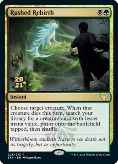 Rushed Rebirth [Strixhaven: School of Mages Prerelease Promos] | L.A. Mood Comics and Games