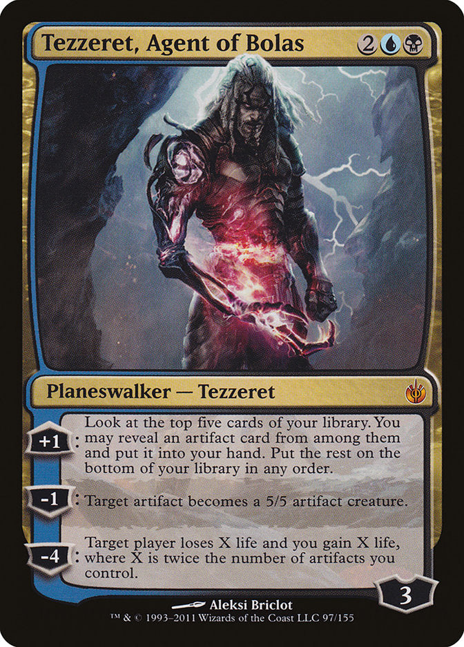 Tezzeret, Agent of Bolas [Mirrodin Besieged] | L.A. Mood Comics and Games