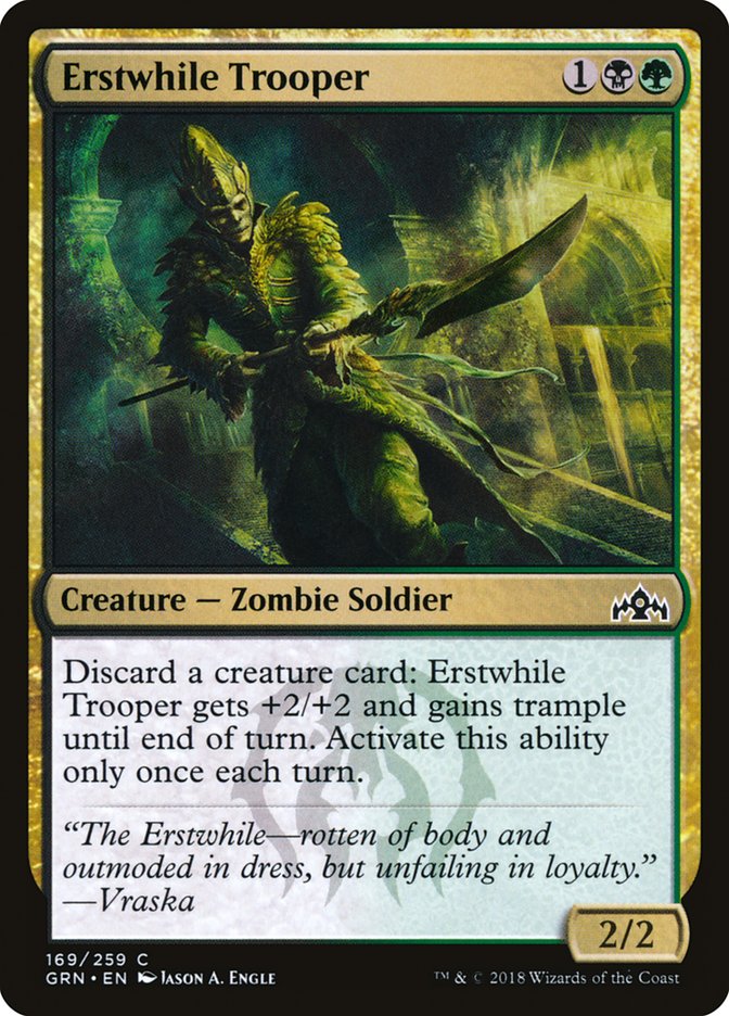 Erstwhile Trooper [Guilds of Ravnica] | L.A. Mood Comics and Games