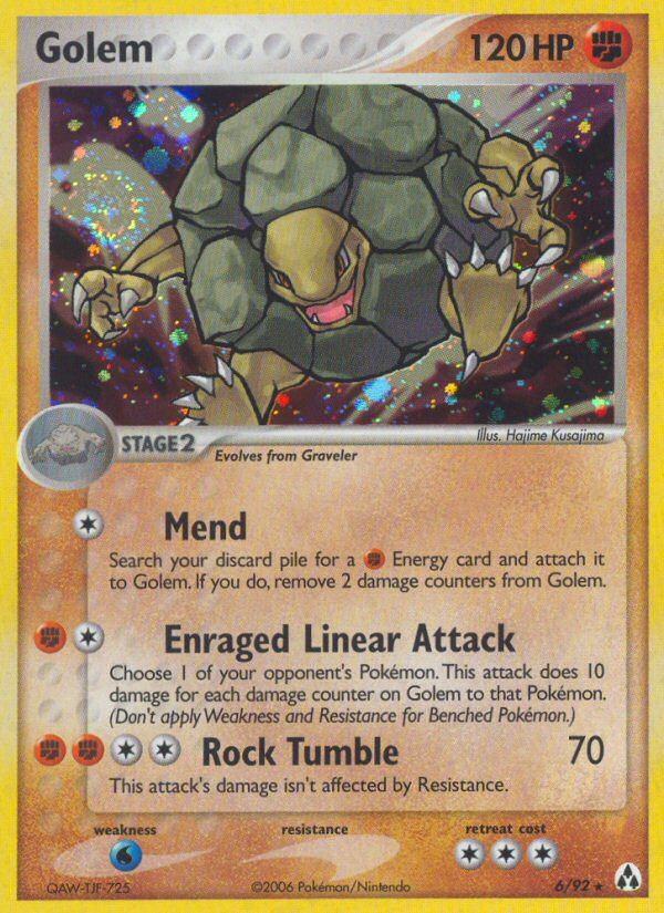 Golem (6/92) [EX: Legend Maker] | L.A. Mood Comics and Games