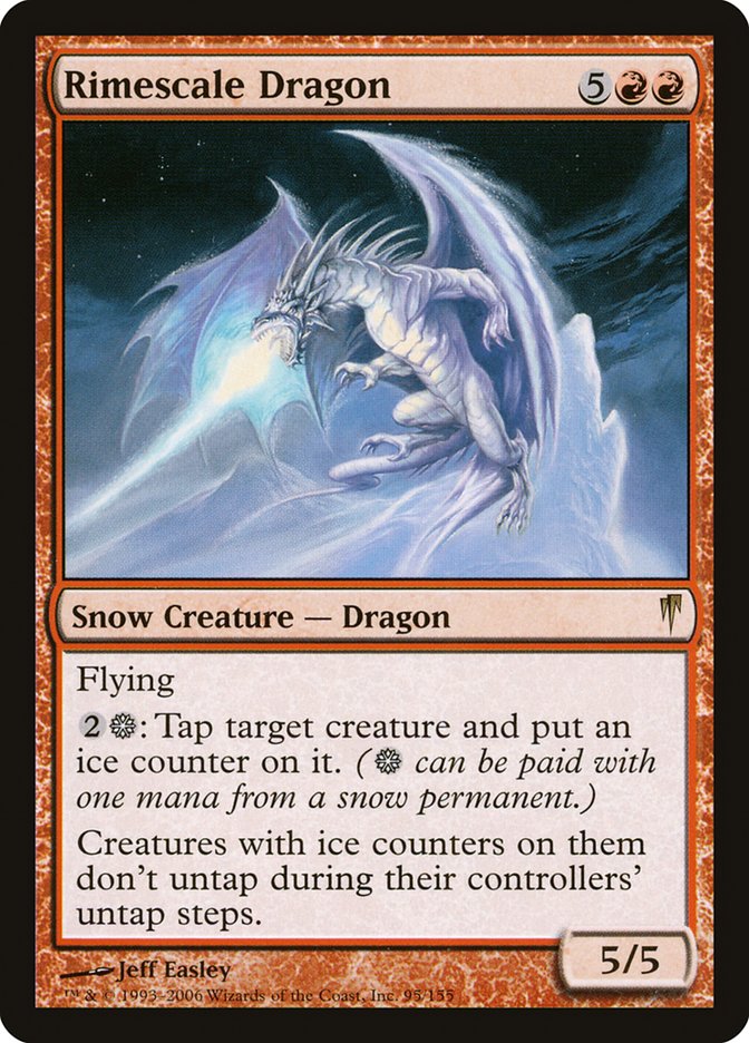 Rimescale Dragon [Coldsnap] | L.A. Mood Comics and Games