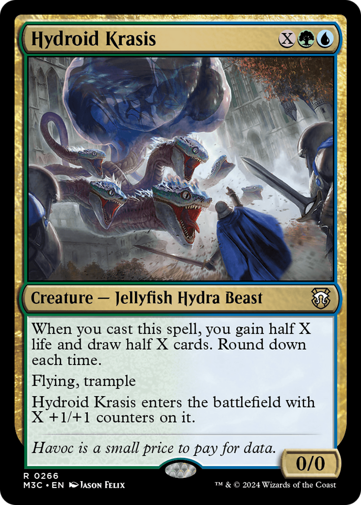 Hydroid Krasis (Ripple Foil) [Modern Horizons 3 Commander] | L.A. Mood Comics and Games