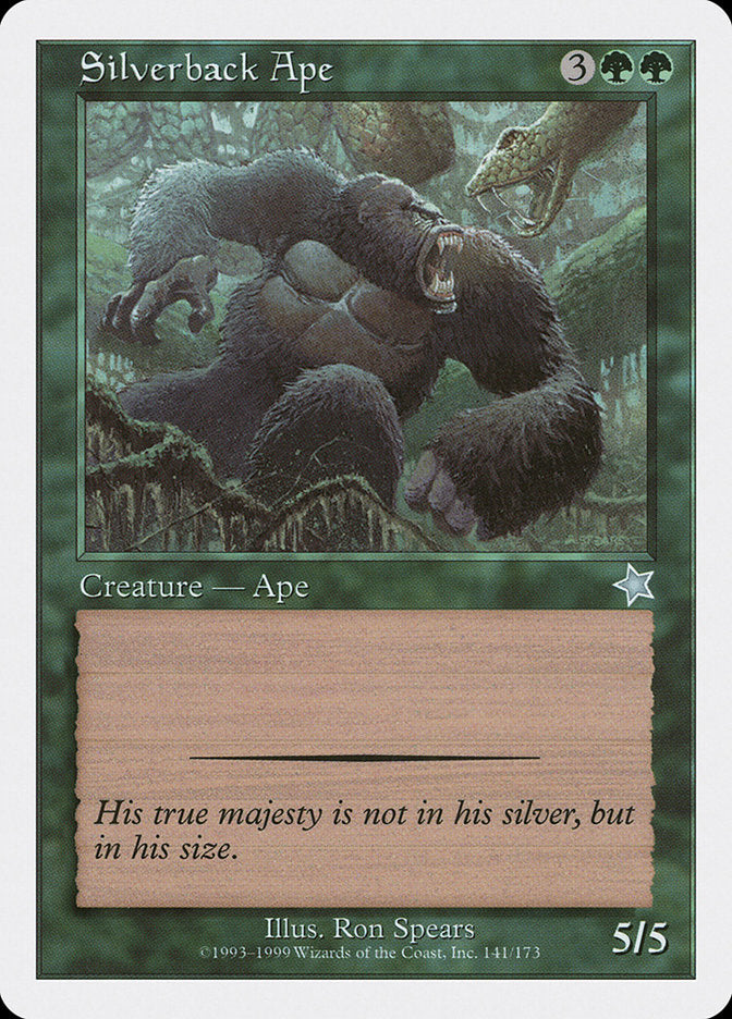 Silverback Ape [Starter 1999] | L.A. Mood Comics and Games