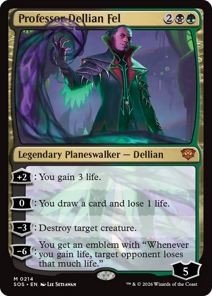 Professor Dellian Fel [Secrets of Strixhaven] | L.A. Mood Comics and Games