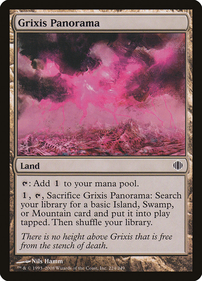 Grixis Panorama [Shards of Alara] | L.A. Mood Comics and Games
