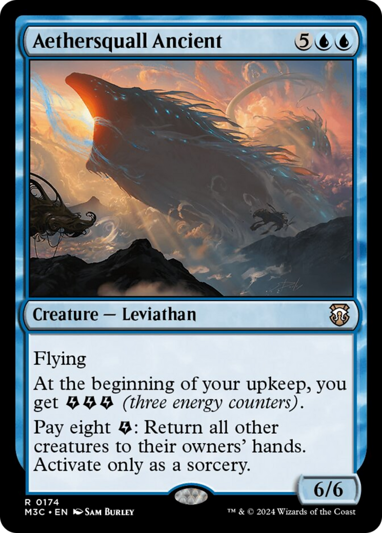 Aethersquall Ancient (Ripple Foil) [Modern Horizons 3 Commander] | L.A. Mood Comics and Games