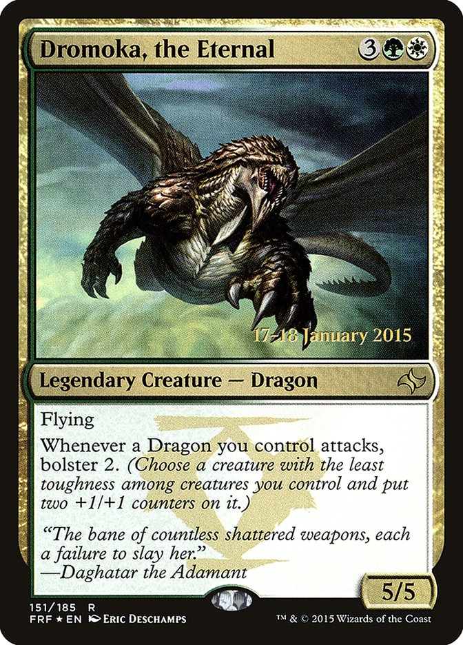 Dromoka, the Eternal [Fate Reforged Prerelease Promos] | L.A. Mood Comics and Games