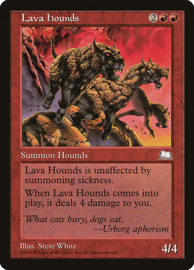 Lava Hounds [Weatherlight] | L.A. Mood Comics and Games