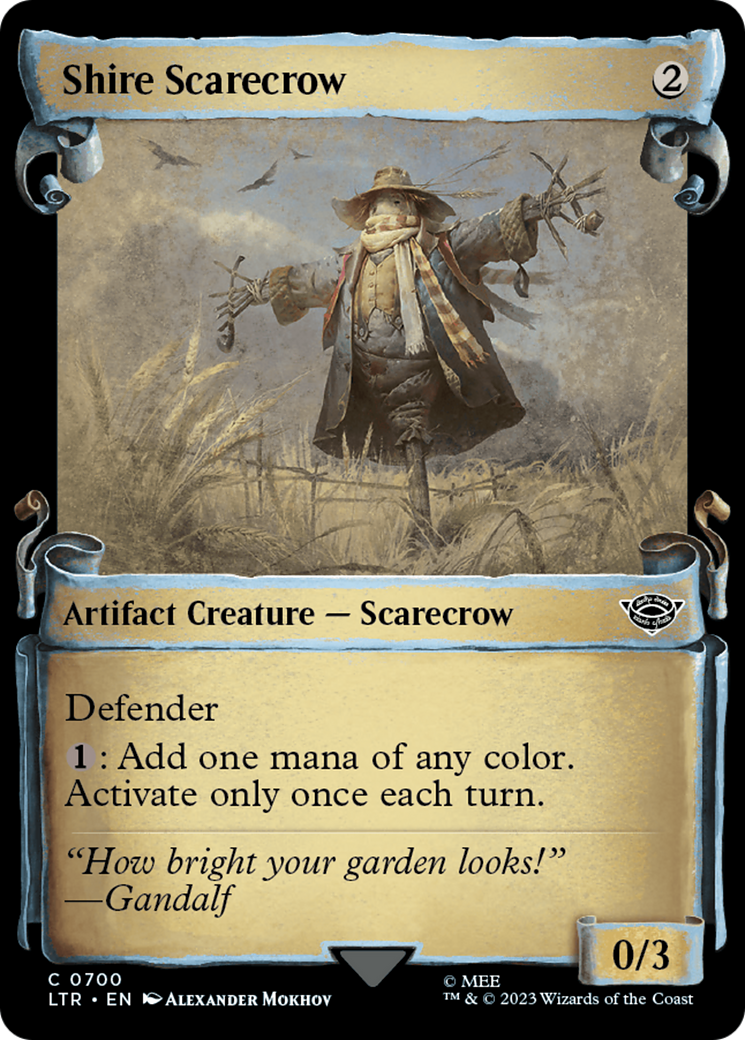 Shire Scarecrow [The Lord of the Rings: Tales of Middle-Earth Showcase Scrolls] | L.A. Mood Comics and Games
