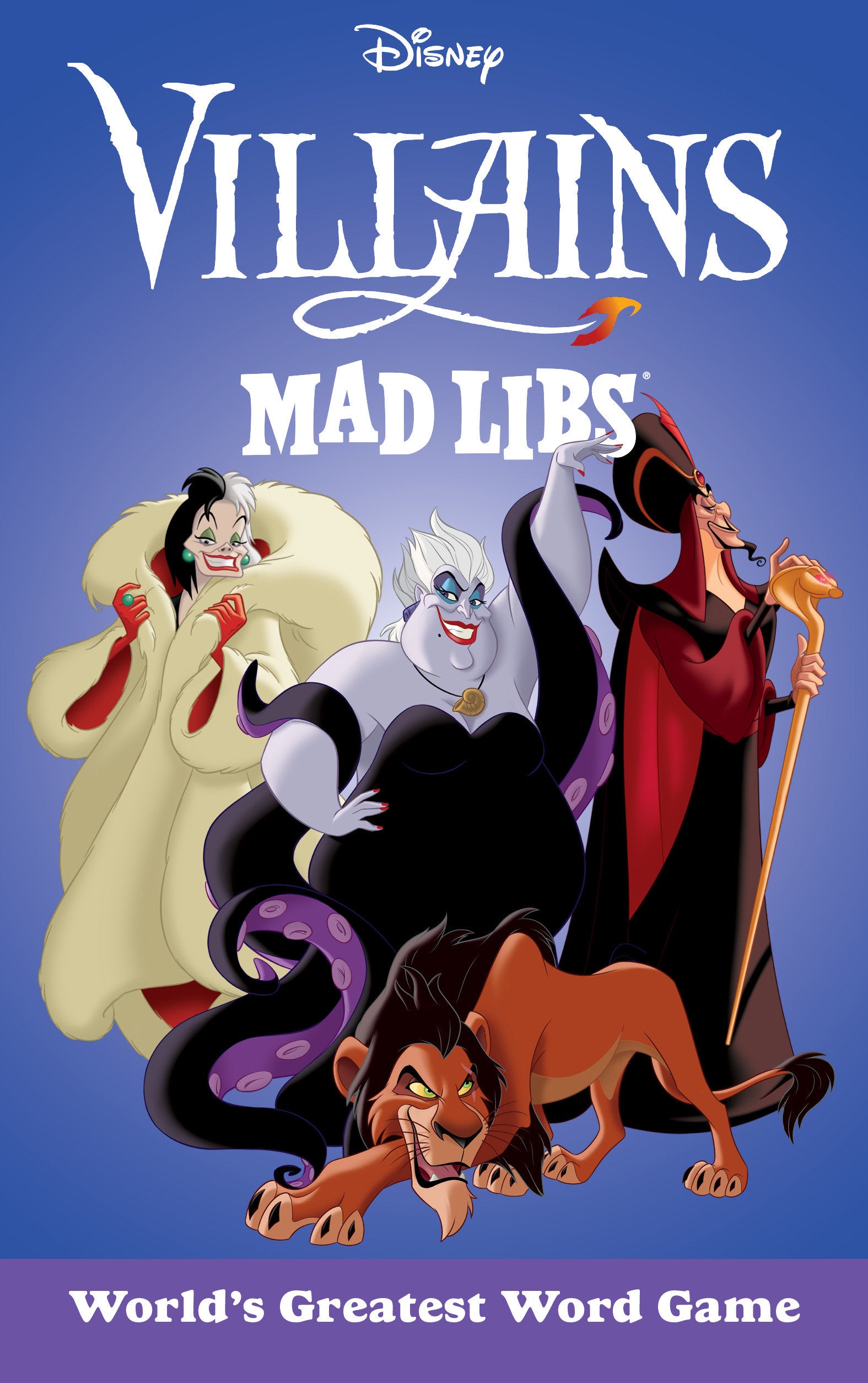 Disney Villains Mad Libs | L.A. Mood Comics and Games