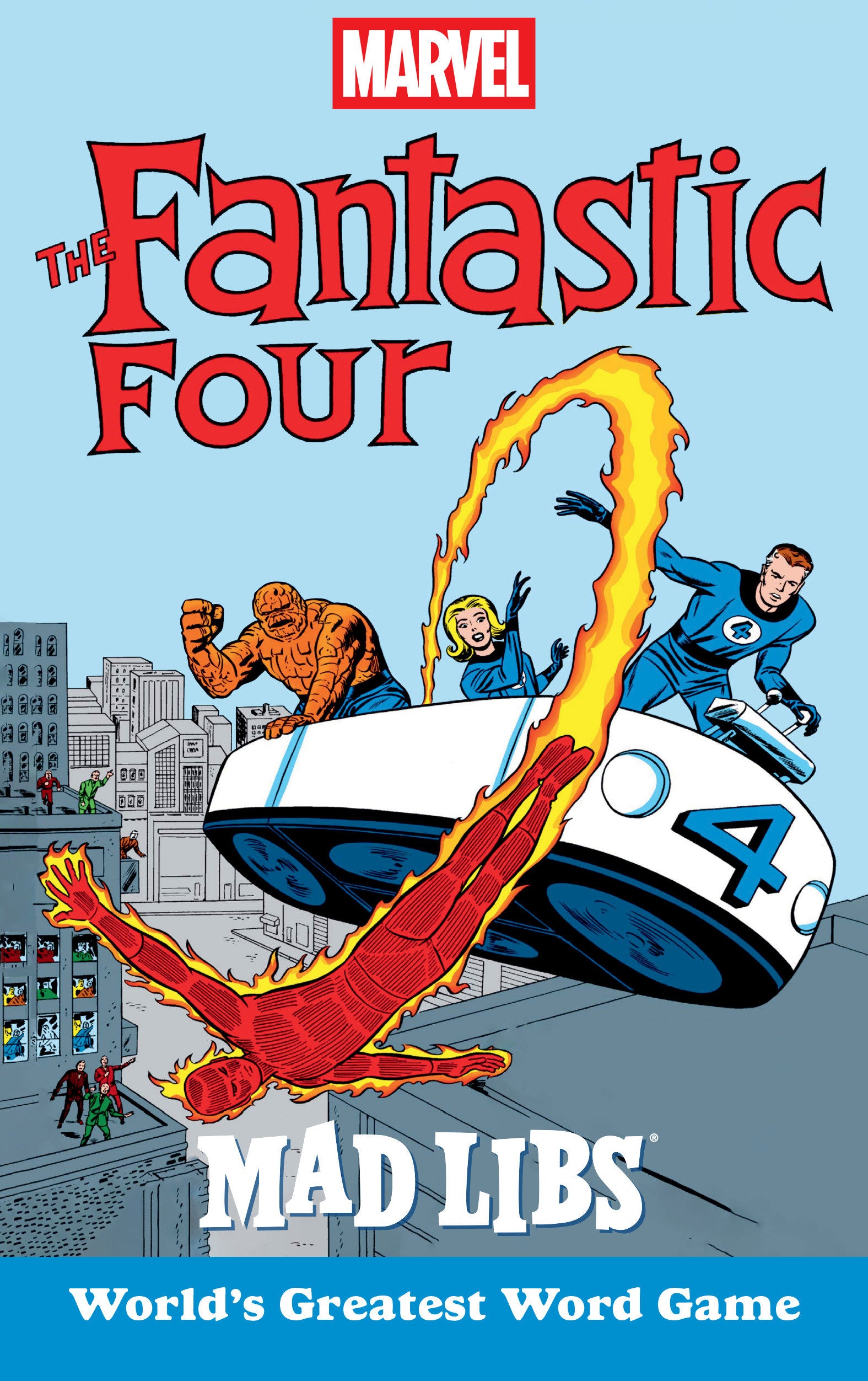 Marvel's The Fantastic Four Mad Libs | L.A. Mood Comics and Games