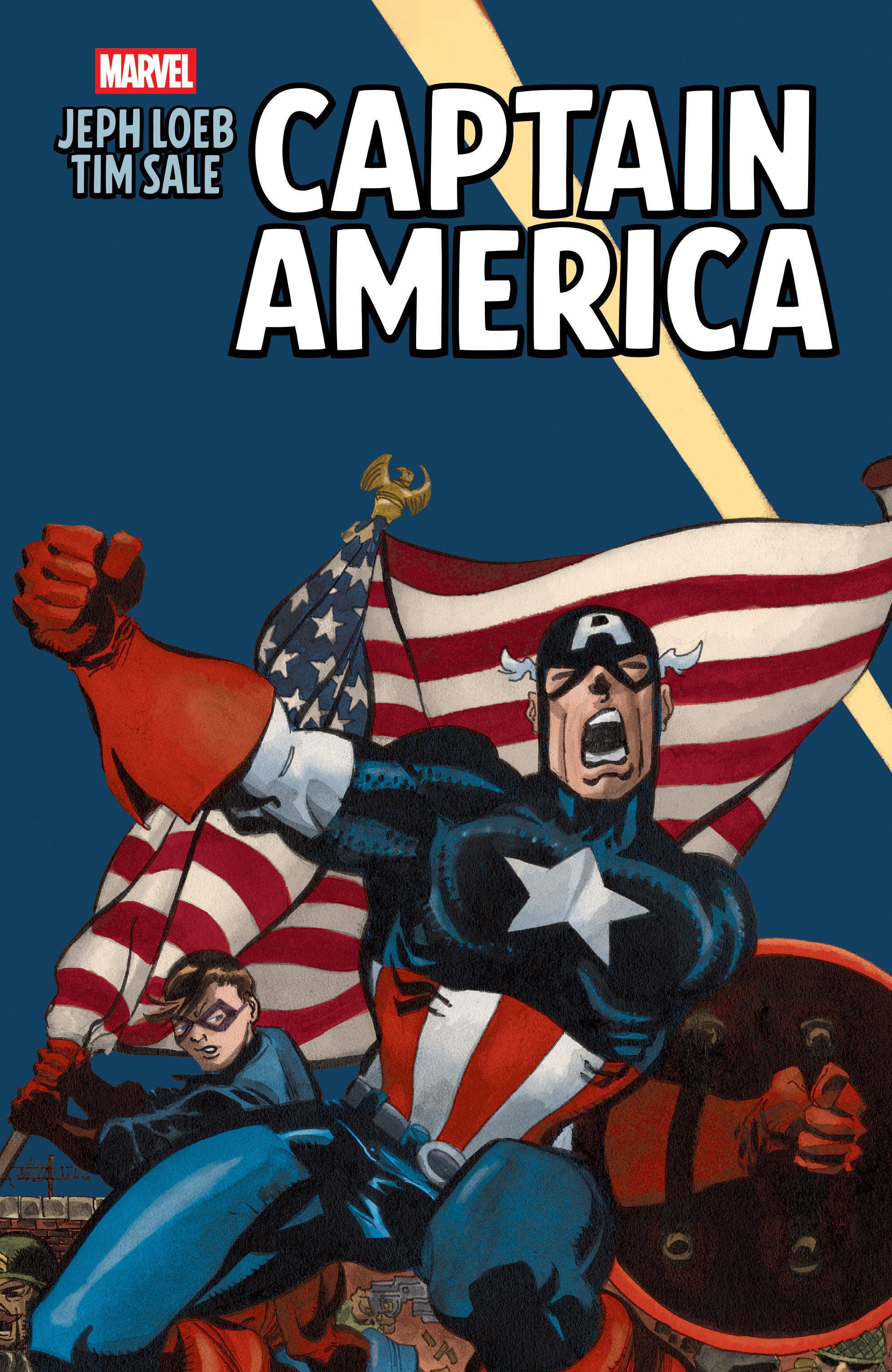 Jeph Loeb & Tim Sale: Captain America | L.A. Mood Comics and Games