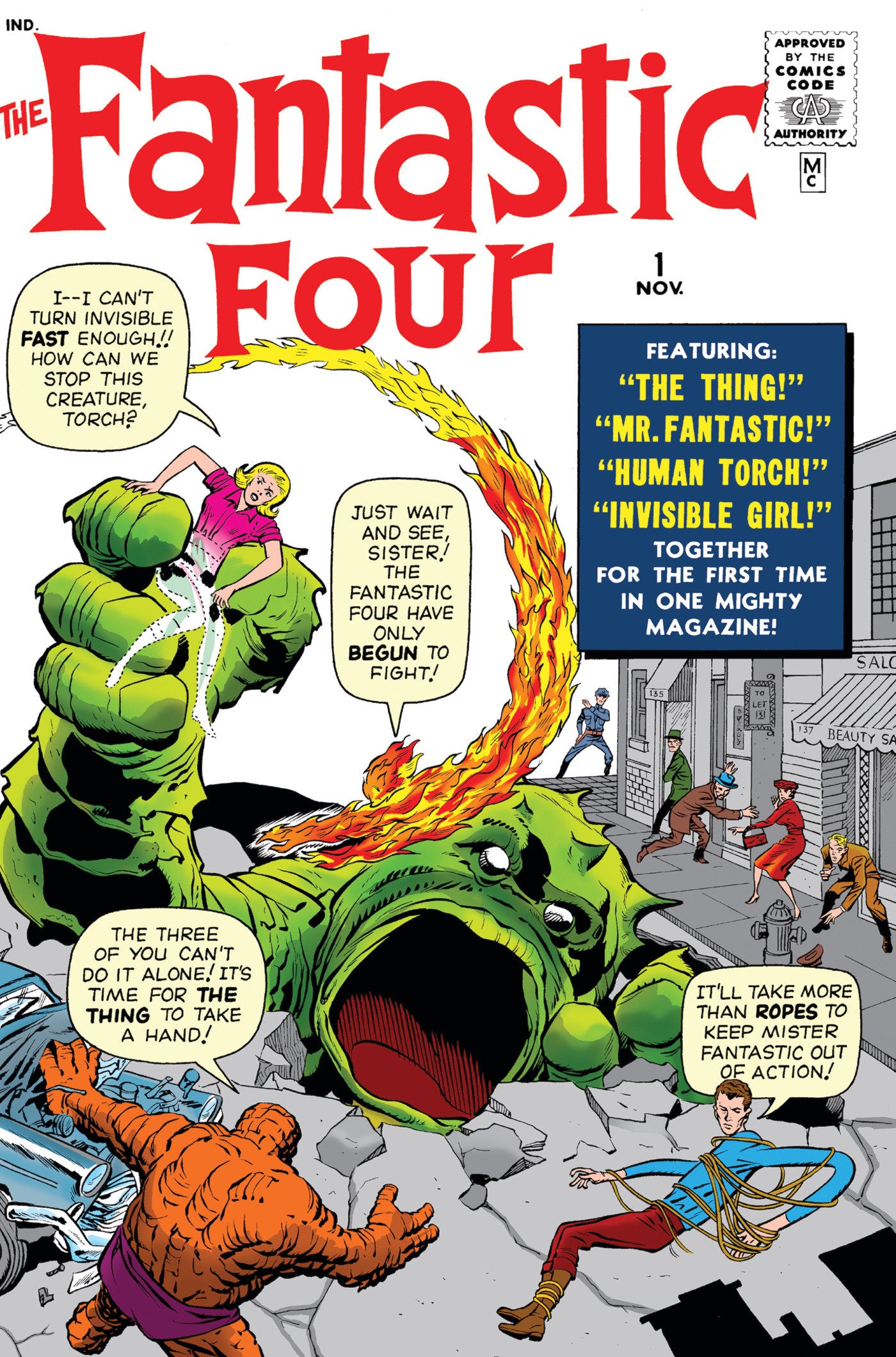 The Fantastic Four Omnibus Volume. 1 Jack Kirby Cover [New Printing 3, Direct Market Only] | L.A. Mood Comics and Games