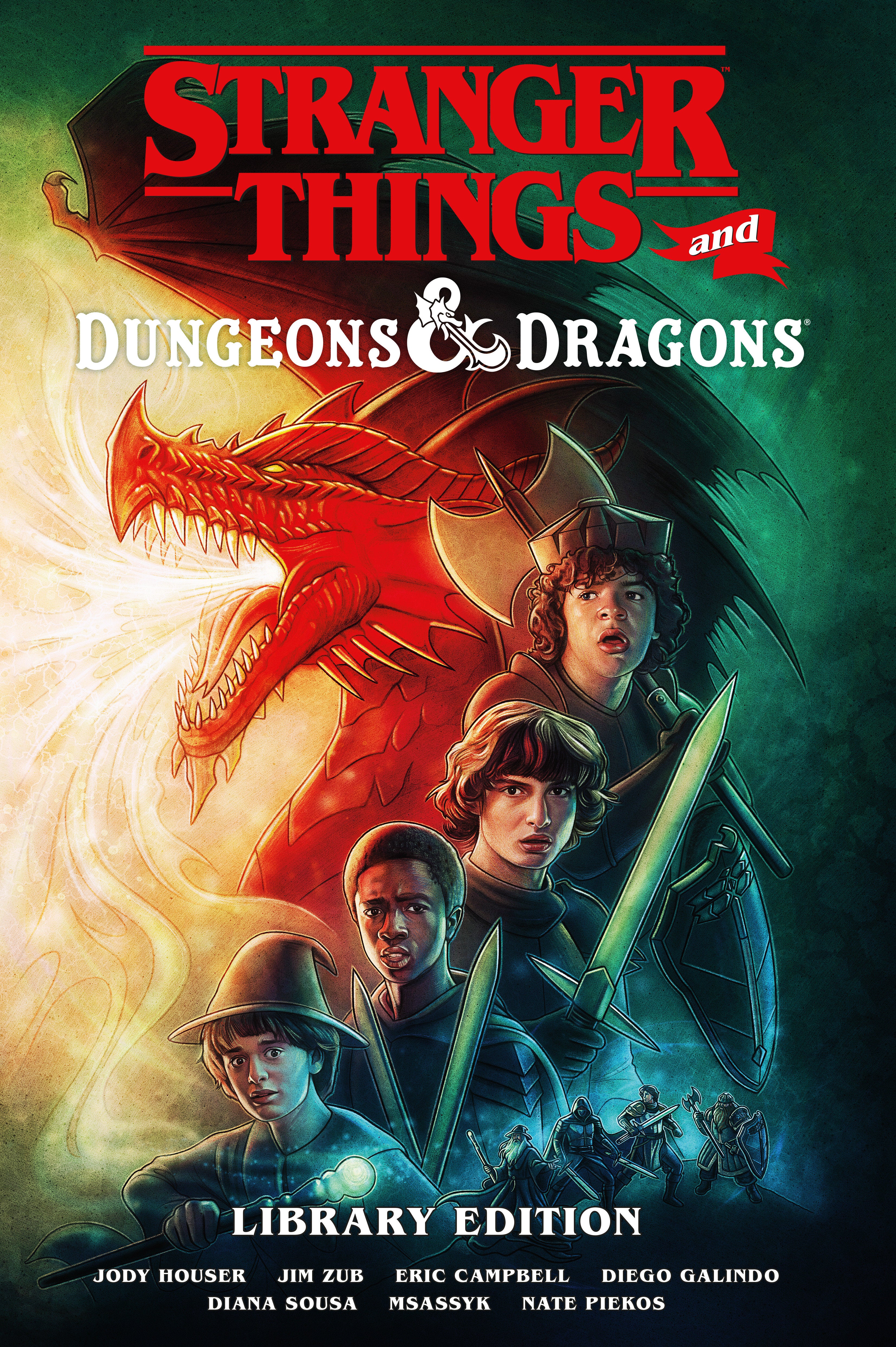 Stranger Things And Dungeons & Dragons Library Edition | L.A. Mood Comics and Games