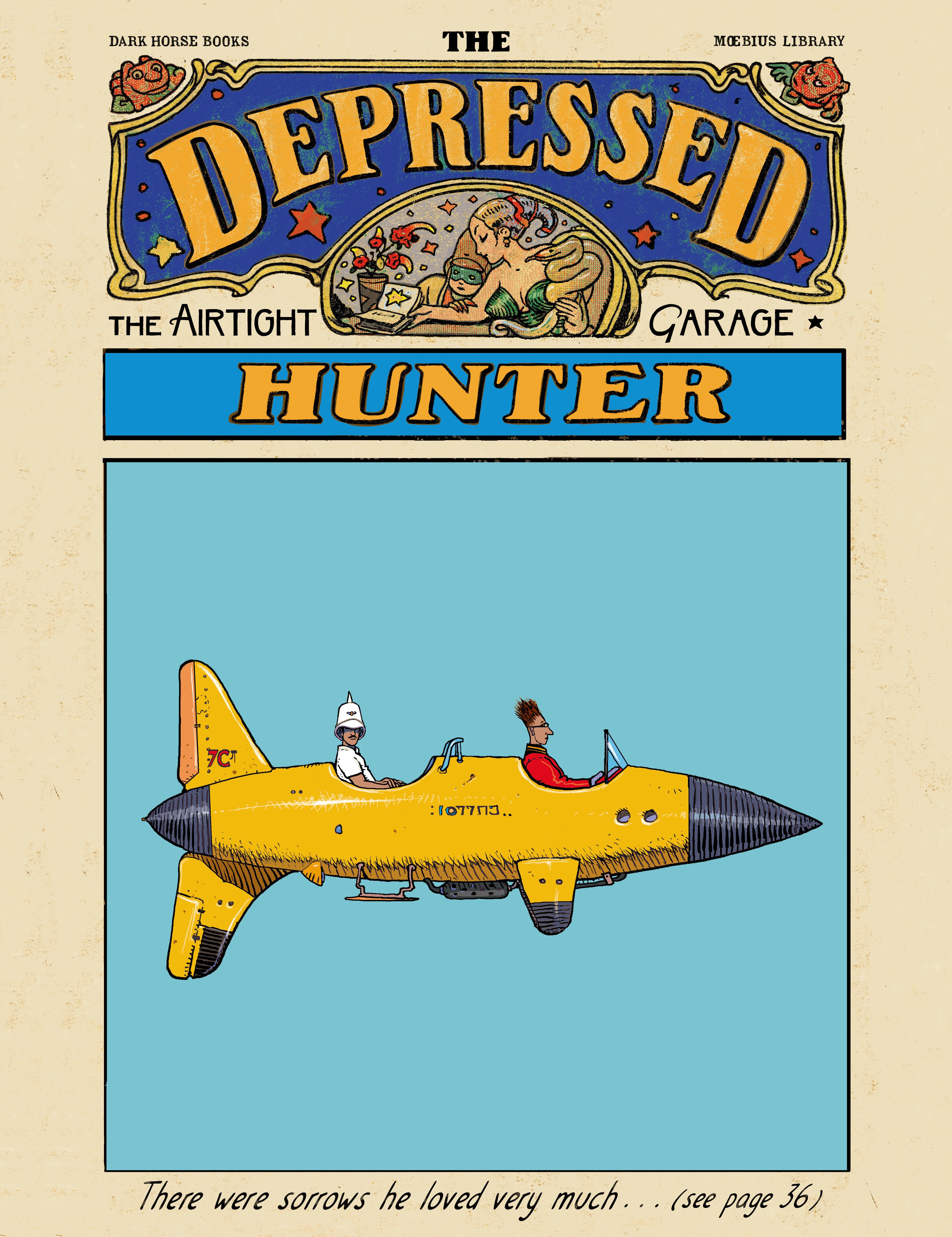 Moebius Library: The Depressed Hunter | L.A. Mood Comics and Games