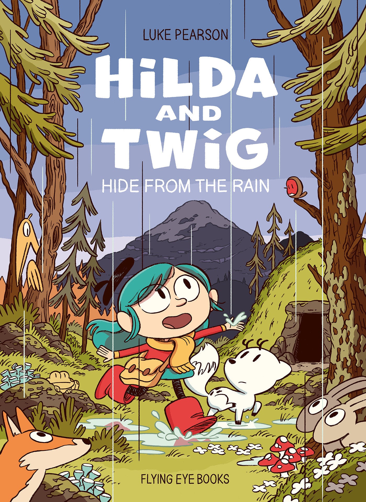 Hilda And Twig Hide From The Rain | L.A. Mood Comics and Games