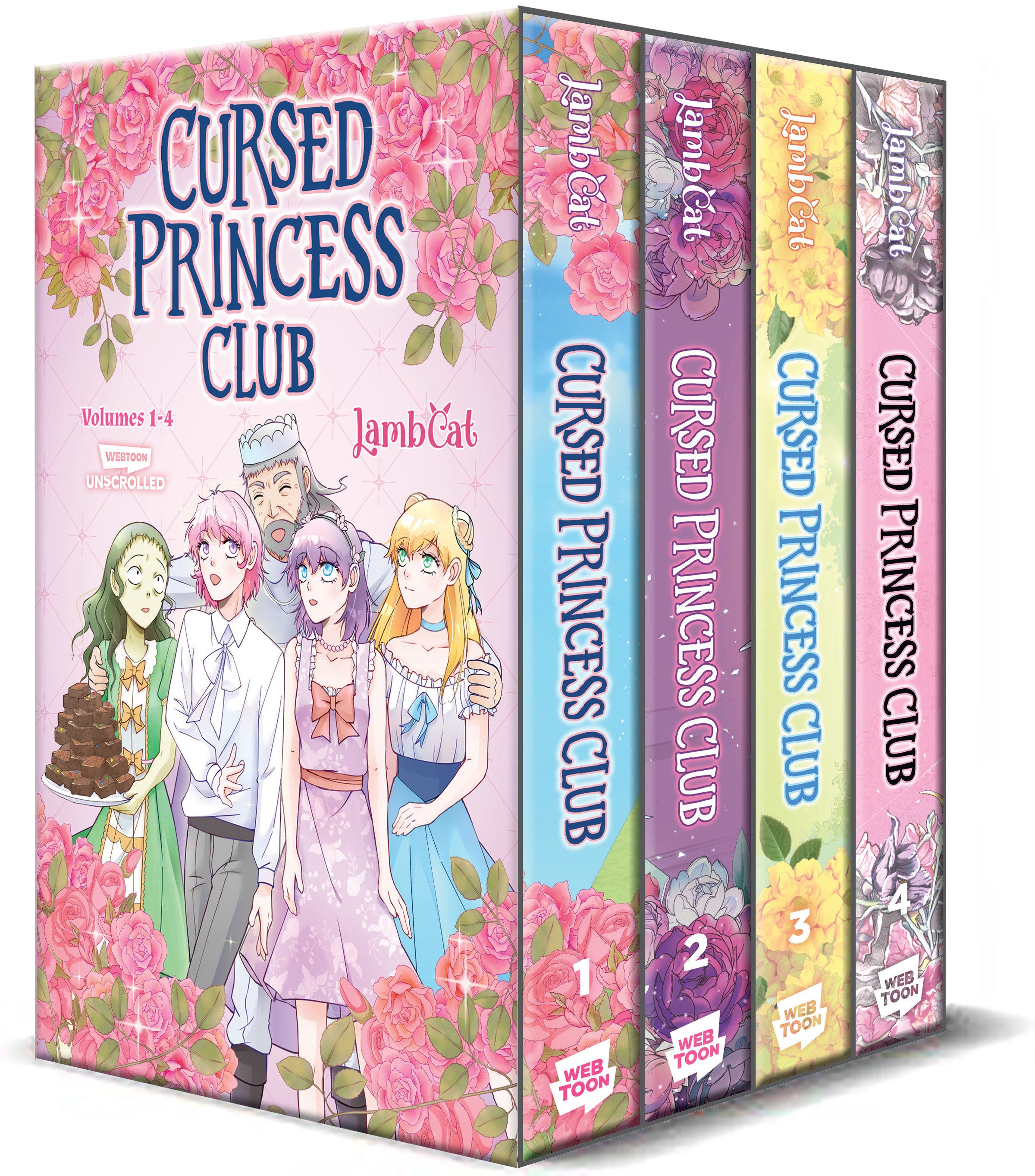 Cursed Princess Club Box Set (Volumes 1 4) | L.A. Mood Comics and Games