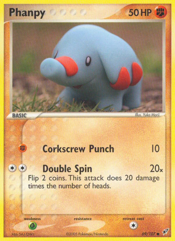 Phanpy (69/107) [EX: Deoxys] | L.A. Mood Comics and Games