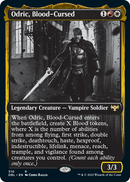 Odric, Blood-Cursed [Innistrad: Double Feature] | L.A. Mood Comics and Games