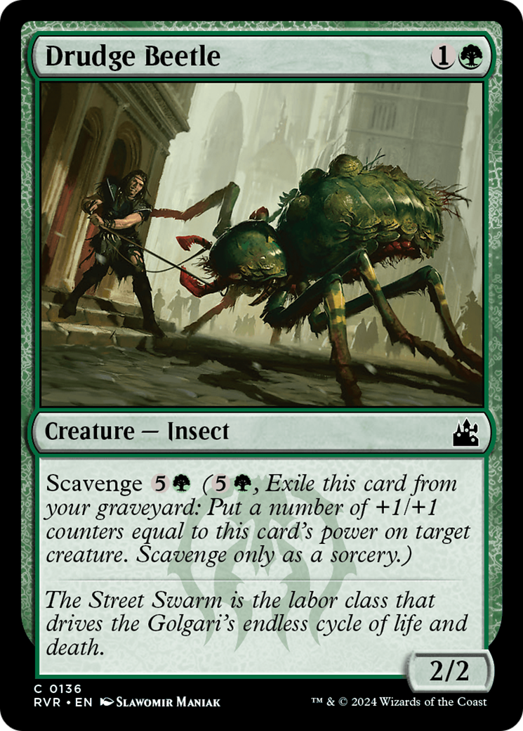 Drudge Beetle [Ravnica Remastered] | L.A. Mood Comics and Games