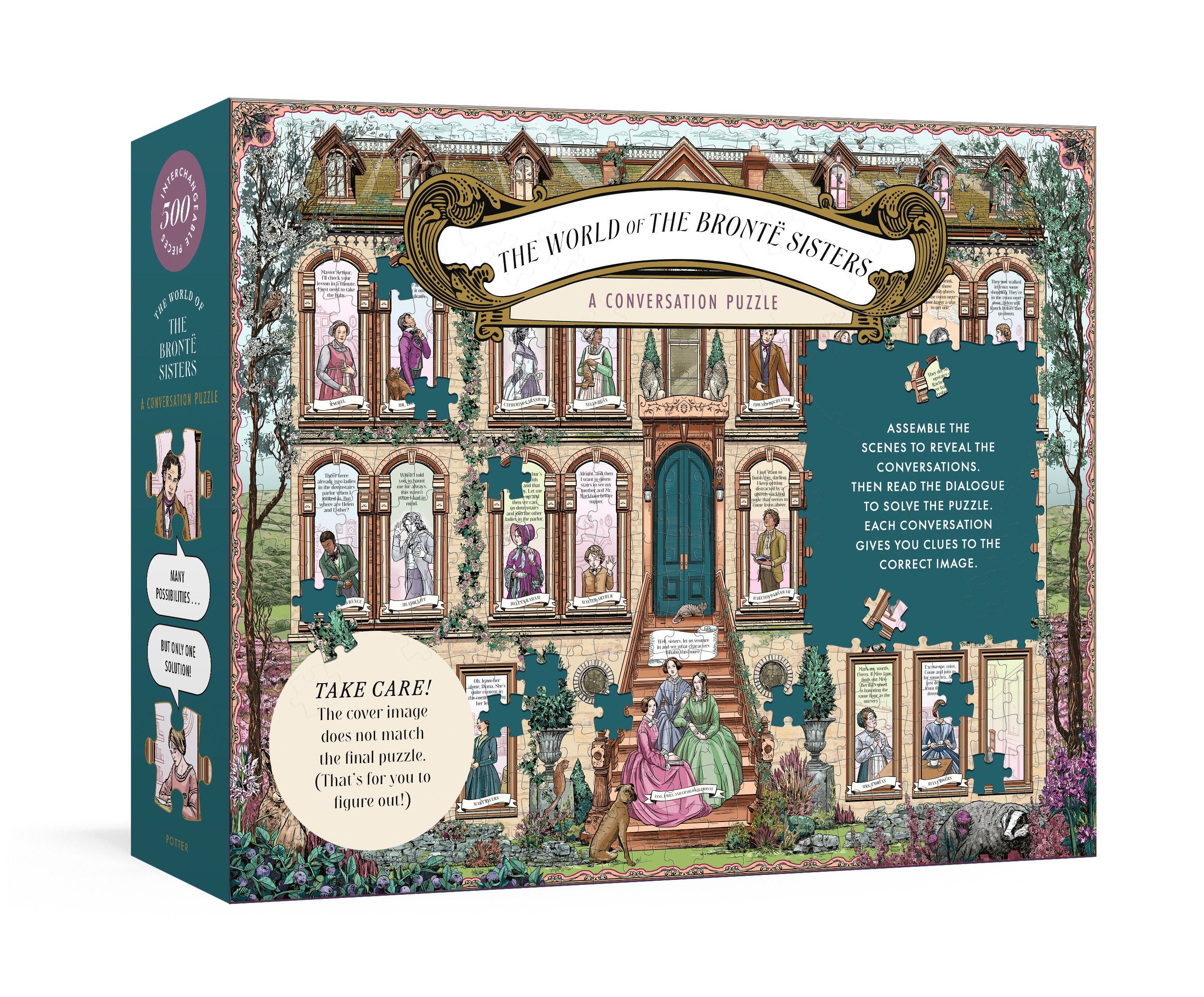 The World Of The Bronte Sisters: A Conversation Puzzle | L.A. Mood Comics and Games