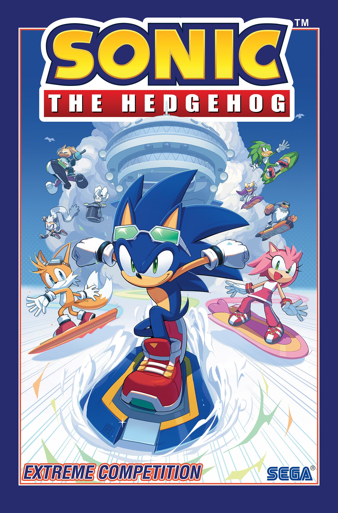 Sonic The Hedgehog TPB Volume 18 Extreme Competition | L.A. Mood Comics and Games
