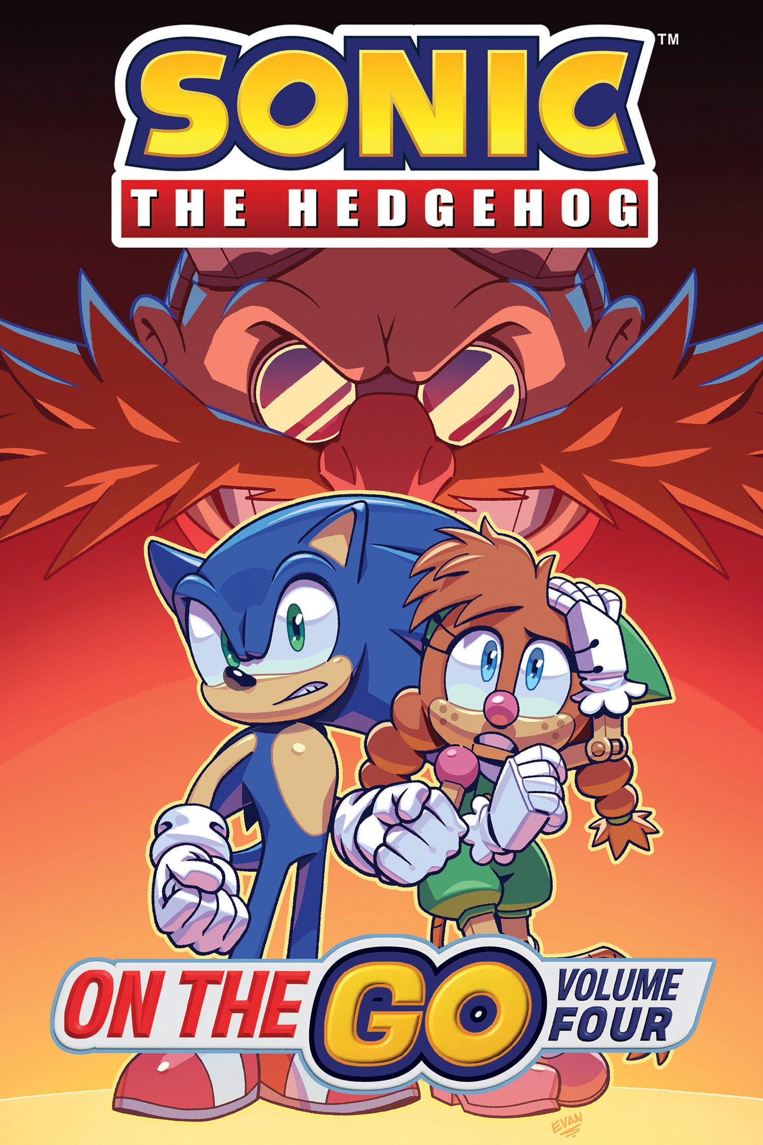 Sonic The Hedgehog: On The Go, Volume. 4 | L.A. Mood Comics and Games