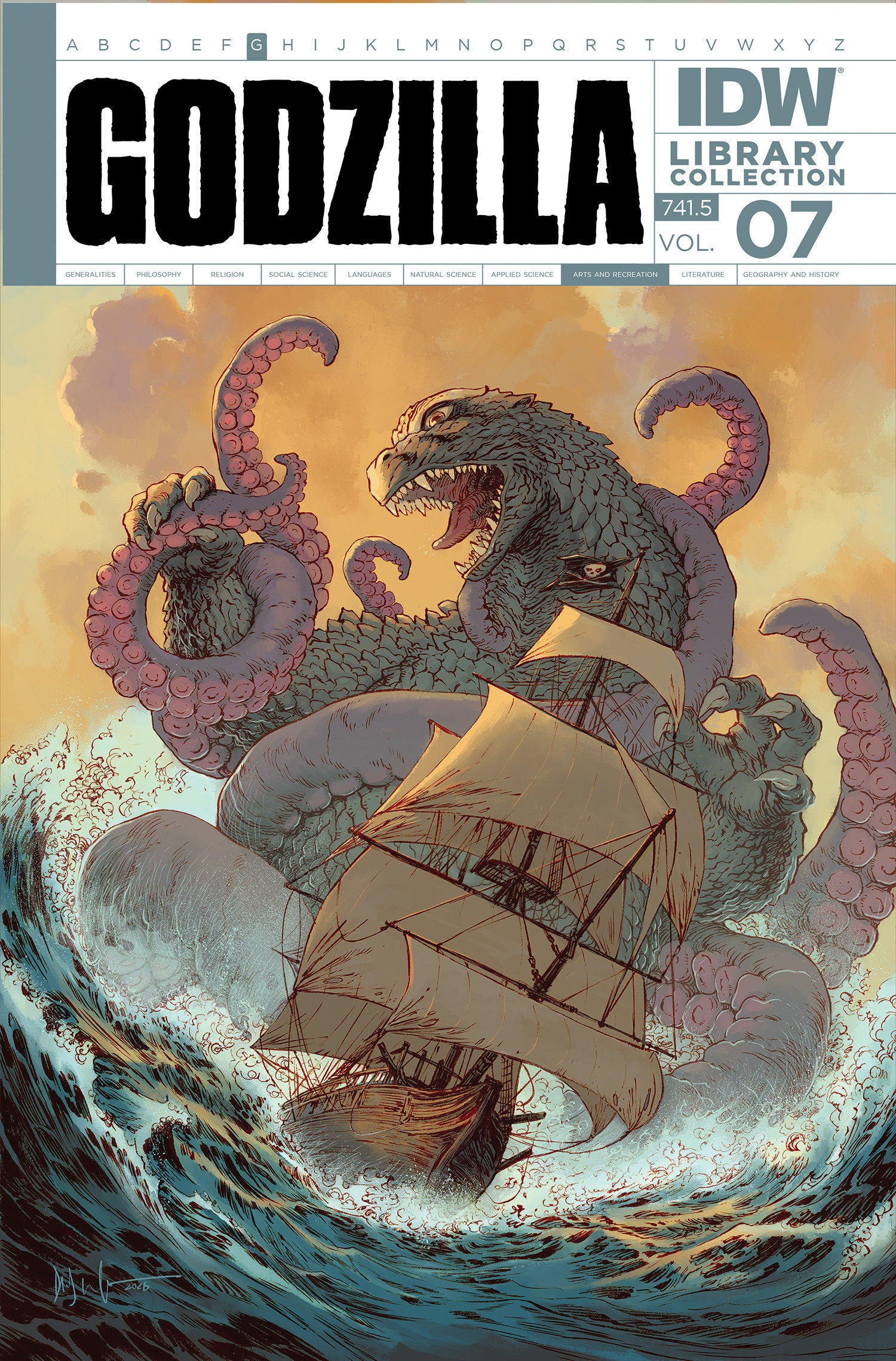 Godzilla Library Collection, Volume. 7 | L.A. Mood Comics and Games
