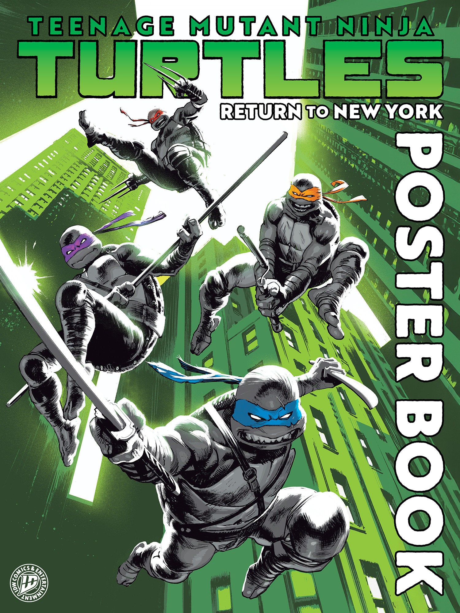 Teenage Mutant Ninja Turtles: Return To New York Poster Book | L.A. Mood Comics and Games