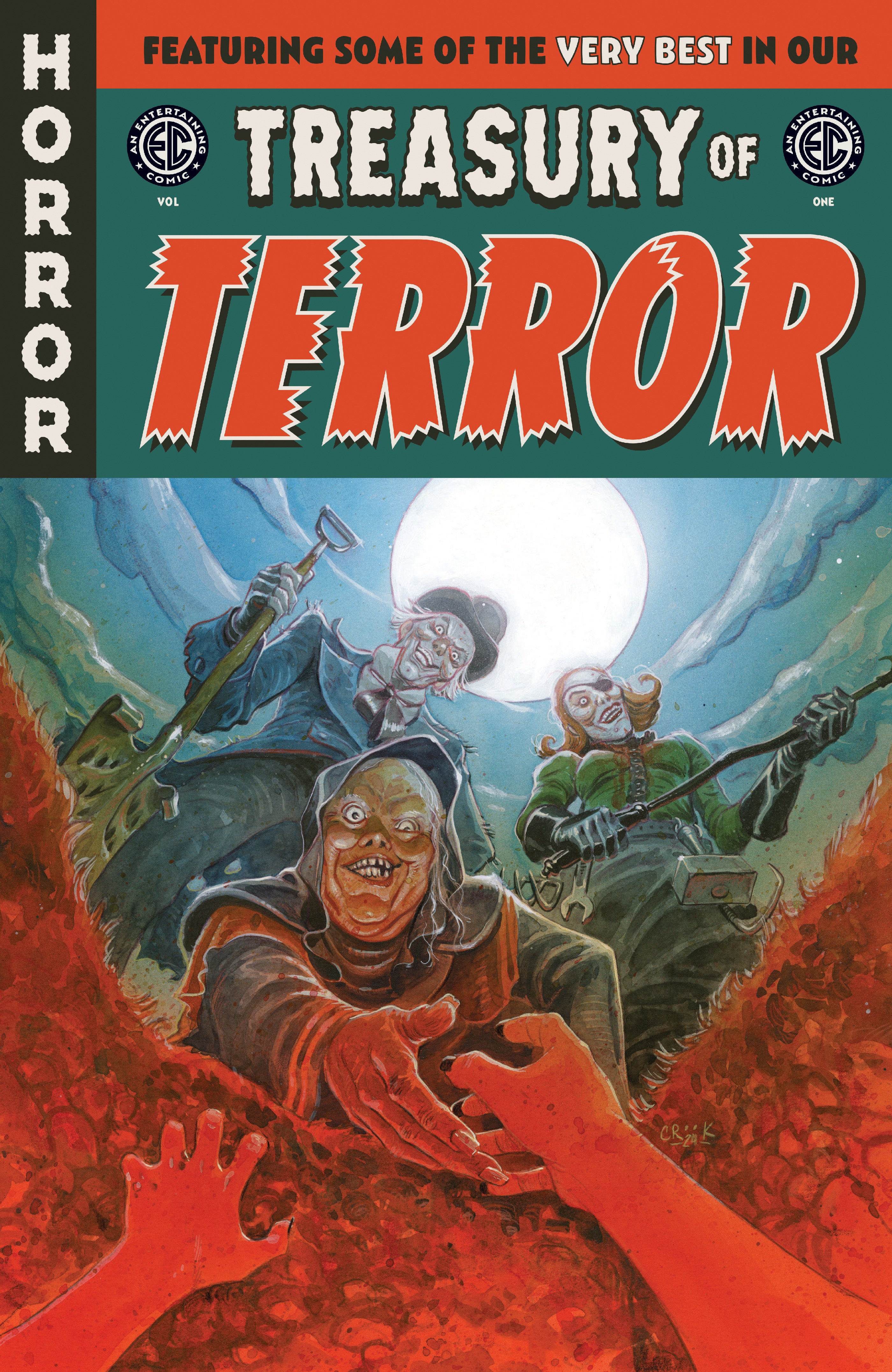 The EC Comics Treasury Of Terror Volume. 1 | L.A. Mood Comics and Games