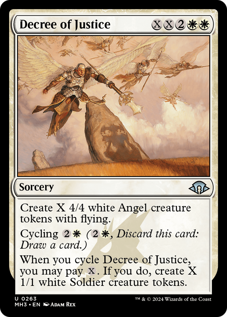 Decree of Justice [Modern Horizons 3] | L.A. Mood Comics and Games