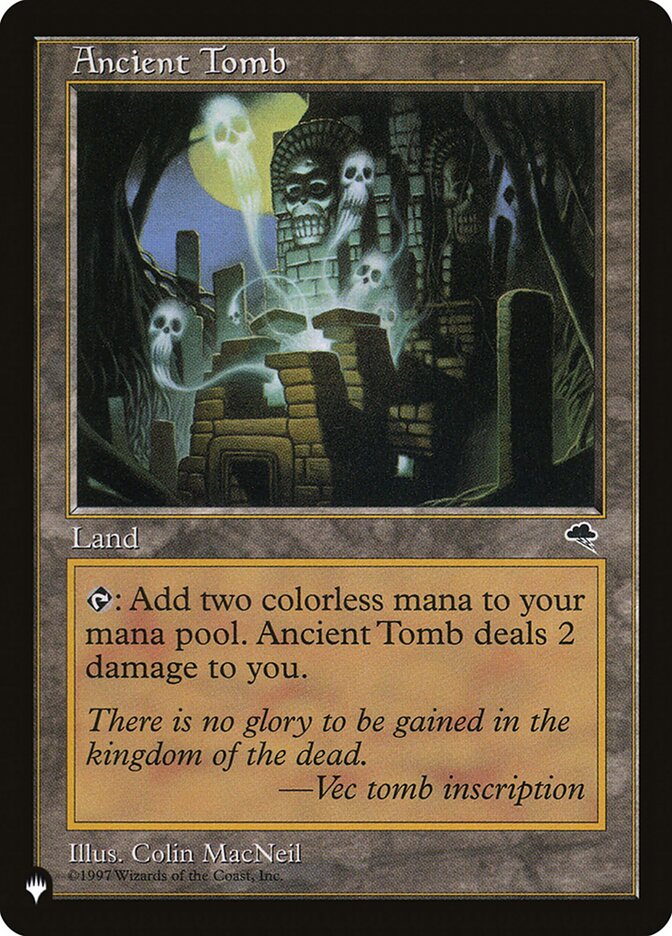 Ancient Tomb [The List] | L.A. Mood Comics and Games