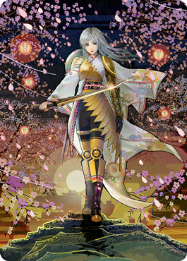 The Wandering Emperor 2 Art Card [Kamigawa: Neon Dynasty Art Series] | L.A. Mood Comics and Games