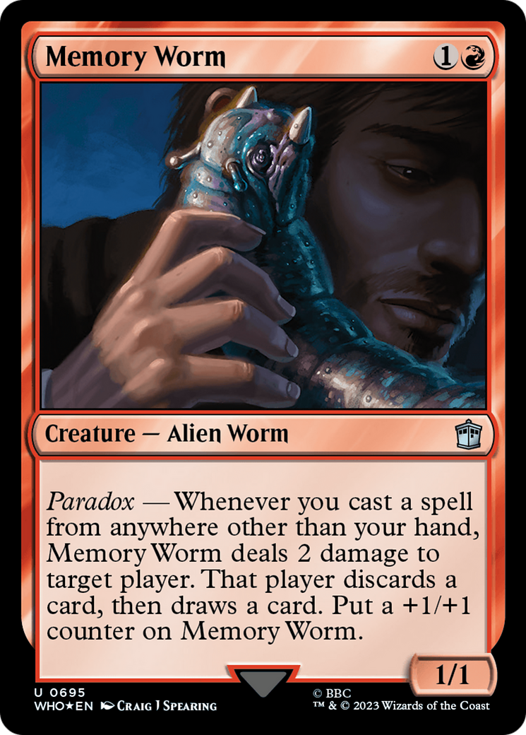 Memory Worm (Surge Foil) [Doctor Who] | L.A. Mood Comics and Games