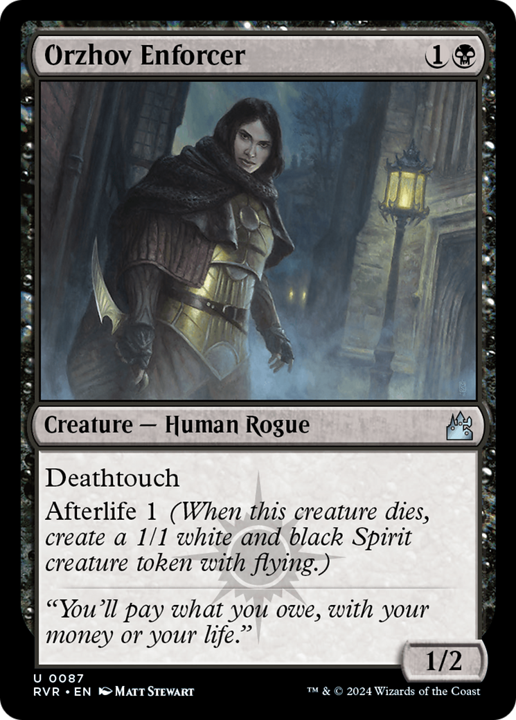 Orzhov Enforcer [Ravnica Remastered] | L.A. Mood Comics and Games