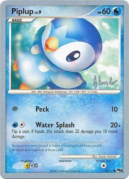 Piplup LV.9 (15/17) (Empotech - Dylan Lefavour) [World Championships 2008] | L.A. Mood Comics and Games
