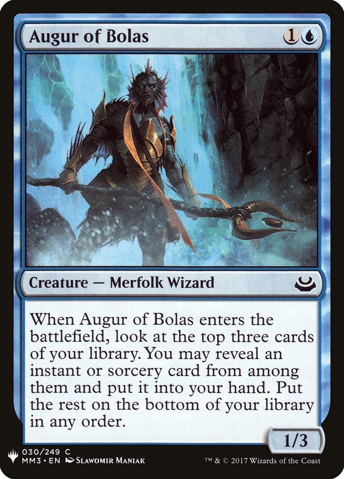 Augur of Bolas [Mystery Booster] | L.A. Mood Comics and Games