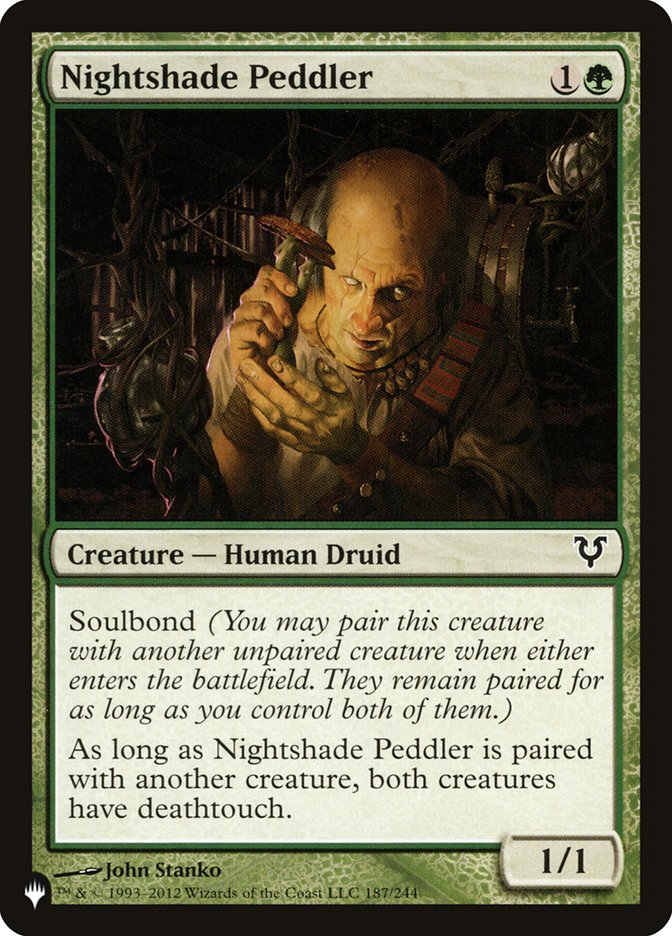 Nightshade Peddler [The List] | L.A. Mood Comics and Games