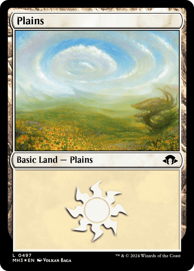 Plains (0497) (Ripple Foil) [Modern Horizons 3] | L.A. Mood Comics and Games