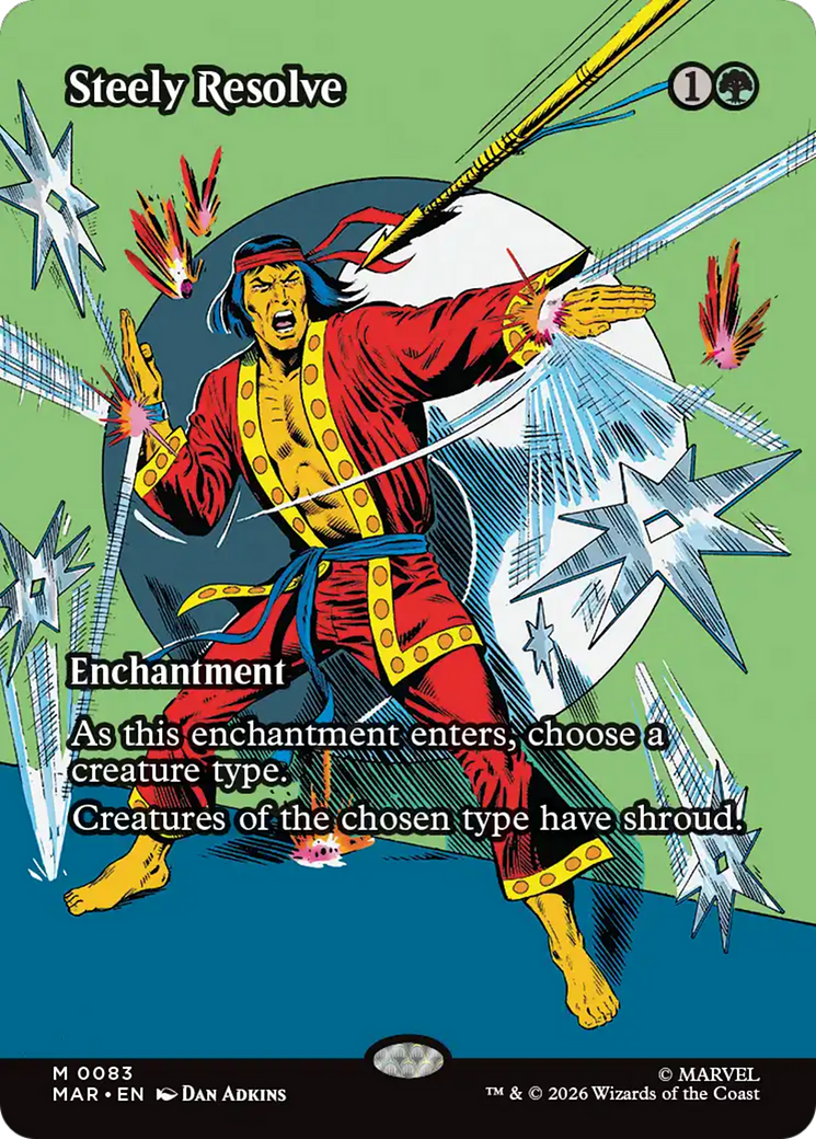 Steely Resolve (Borderless) [Marvel Universe: Eternal-Legal] | L.A. Mood Comics and Games