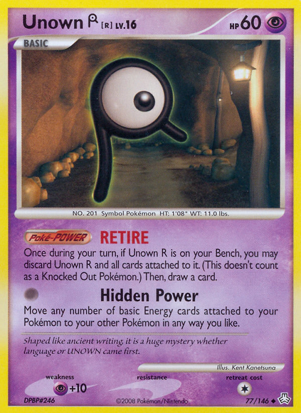 Unown R (77/146) [Diamond & Pearl: Legends Awakened] | L.A. Mood Comics and Games