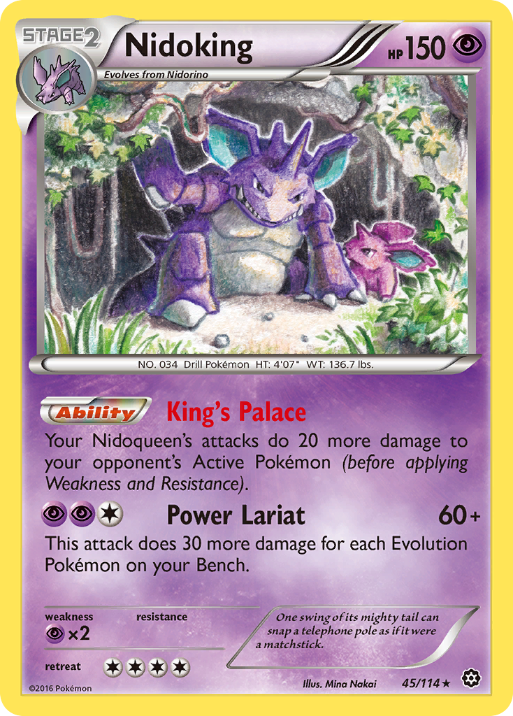 Nidoking (45/114) [XY: Steam Siege] | L.A. Mood Comics and Games