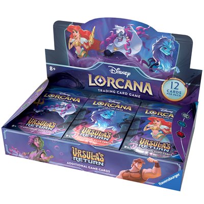 Disney Lorcana: Ursula's Return: Booster Display | L.A. Mood Comics and Games