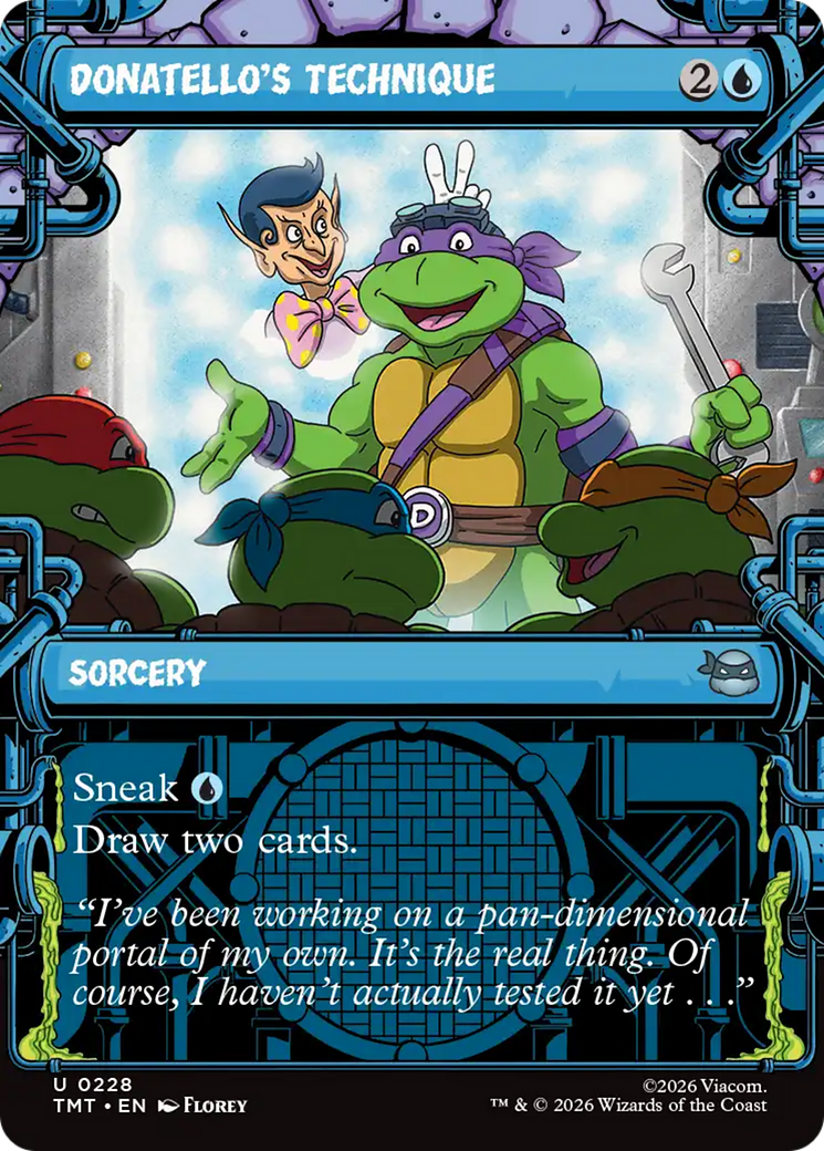 Donatello's Technique (Showcase) [Teenage Mutant Ninja Turtles] | L.A. Mood Comics and Games