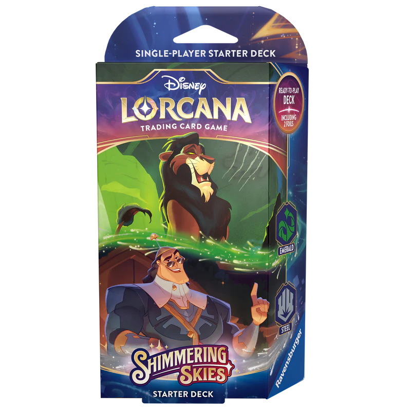 DISNEY LORCANA SHIMMERING SKIES STARTER | L.A. Mood Comics and Games