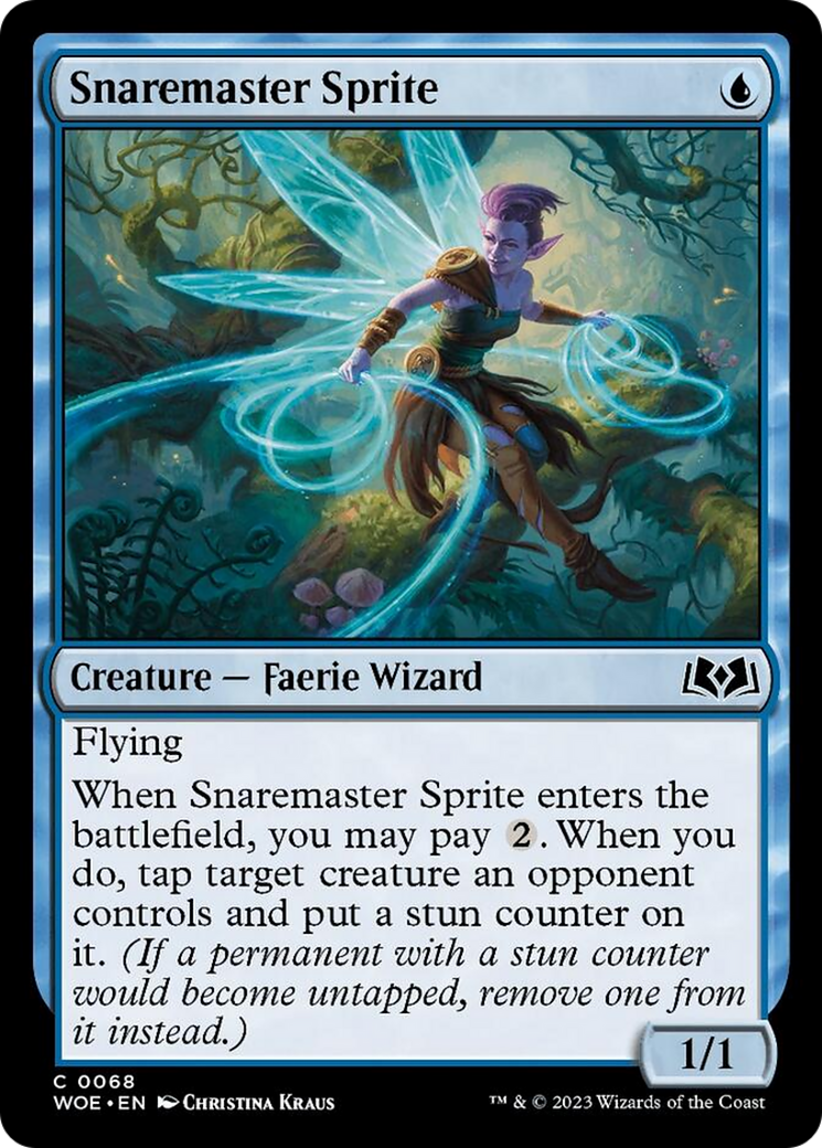 Snaremaster Sprite [Wilds of Eldraine] | L.A. Mood Comics and Games