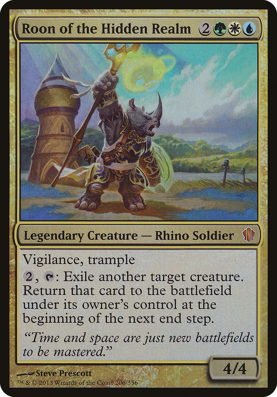 Roon of the Hidden Realm (Oversized) [Commander 2013 Oversized] | L.A. Mood Comics and Games
