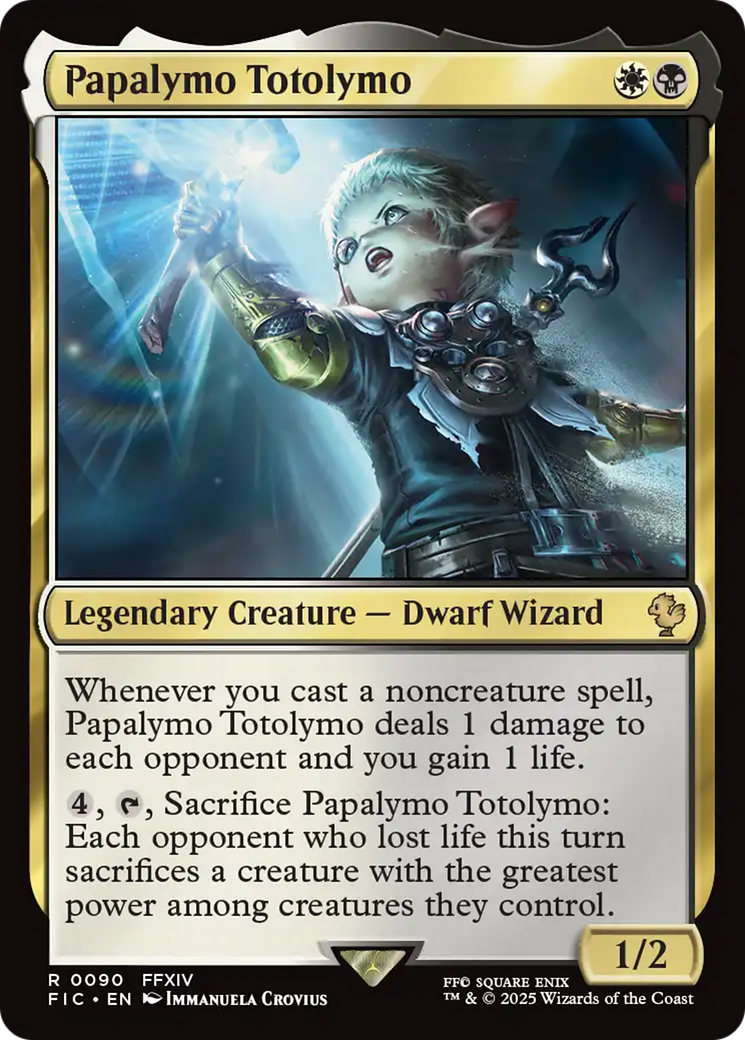 Papalymo Totolymo [FINAL FANTASY Commander] | L.A. Mood Comics and Games